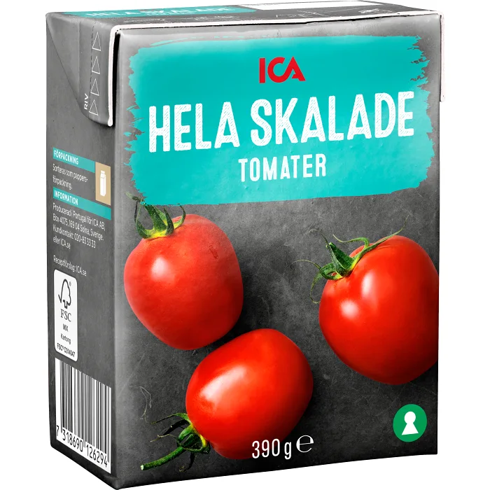 Tomater hela 390g ICA