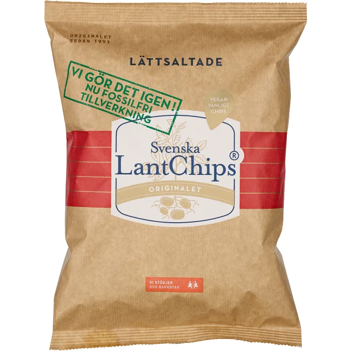 Chips Lättsaltade 200g LantChips