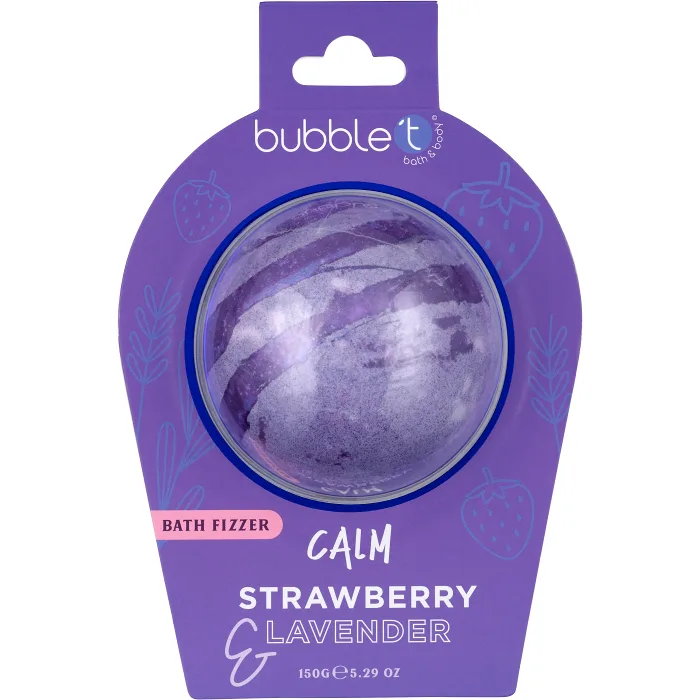 Badbomb Calm Strawberry & Lavender 150g BubbleT