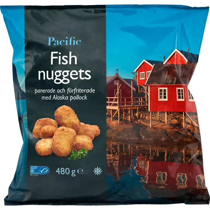 Fish nuggets 480g Pacific brand