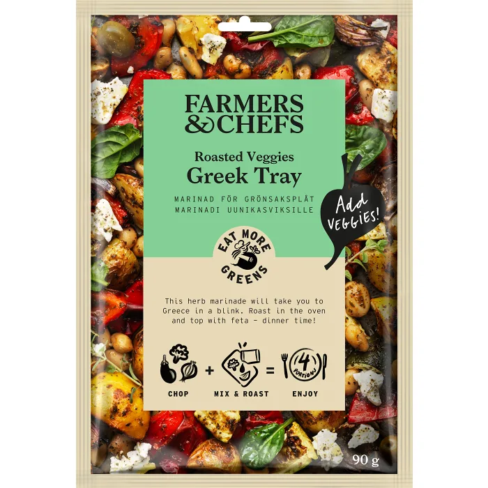 Greek Tray 90g Farmers & Chefs