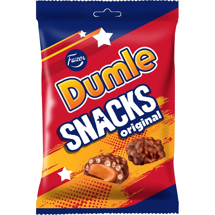 Dumle Snacks Original 160g Fazer