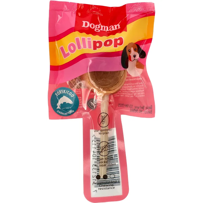 Hundtugg Lollipop Mix 17g Dogman