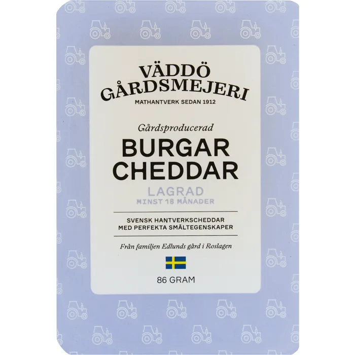 Burgarchedda lagrad 86g Väddö Gårdsmejeri