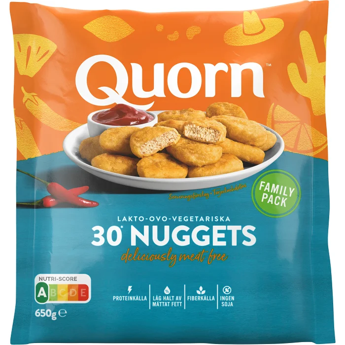 Nuggets 650g Quorn | Handla mat online från din lokala ICA-butik