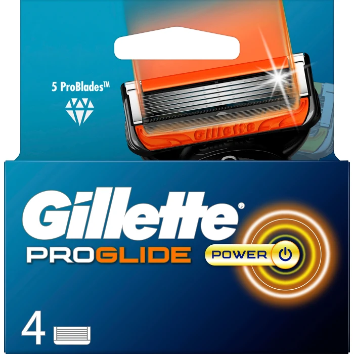 Rakblad Pro Glide Power 4-p Gillette