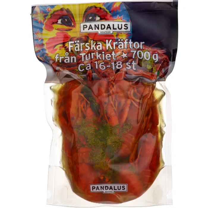 Kräftor Turkiska Färska 700g Pandalus