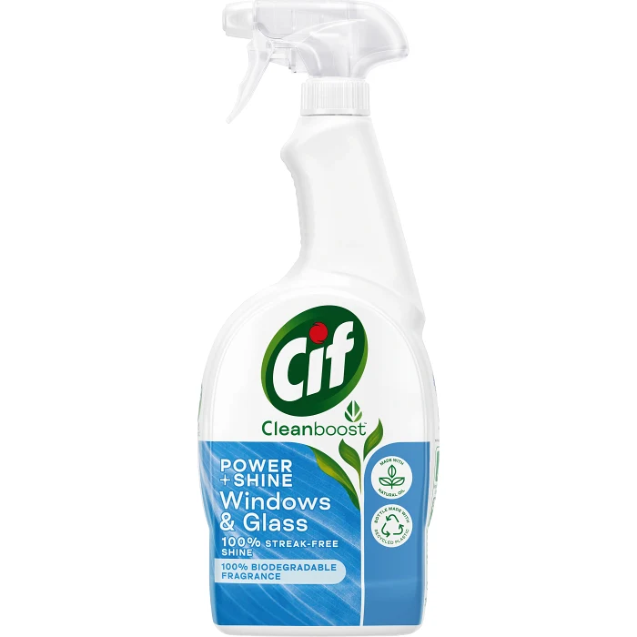 Fönsterspray Power & shine 750ml Cif