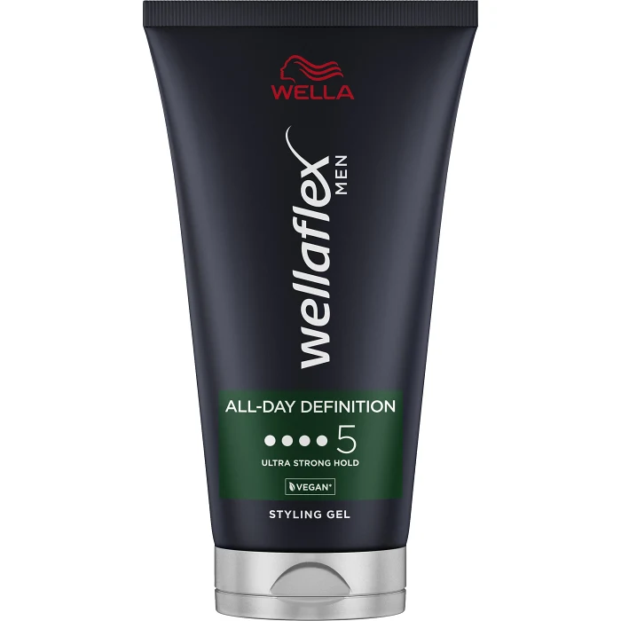 Hårgel Men All day definition Ultra Strong 150ml Wellaflex Men