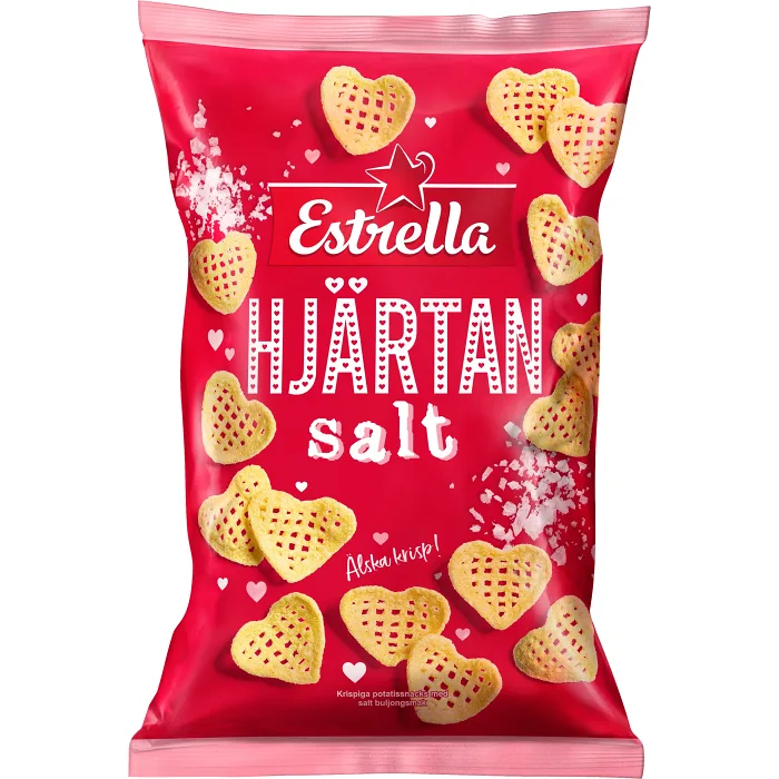 Hjärtan Salt 85g Estrella