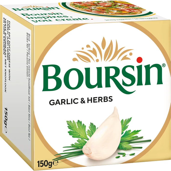 Färskost Garlic & herbs 150g Boursin