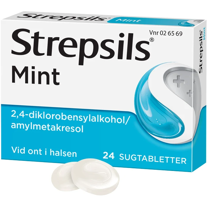 Strepsils Mint Sugtablett 24-p