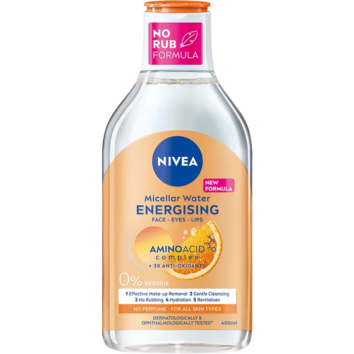 Sminkborttagning Micellar Water 3x Antioxidants 400ml Nivea