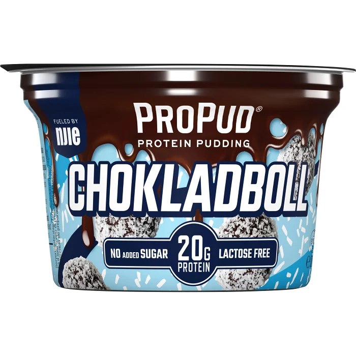 Proteinpudding ProPud Chokladboll Laktosfri 200g NJIE