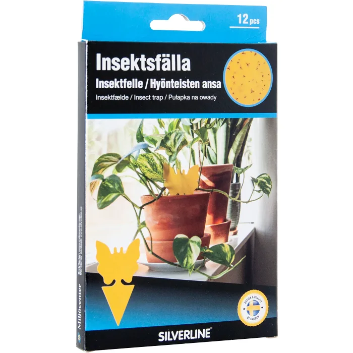 Insektsfälla Krukväxt Limfjäril 12 pack