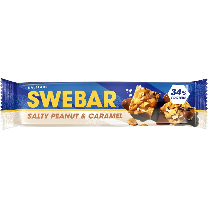 Proteinbar Swebar Salty Peanut & Caramel 50g Dalblads
