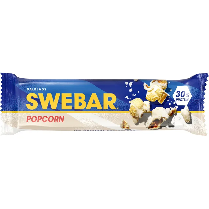 Proteinbar Swebar Popcorn 55g Dalblads
