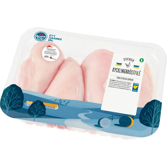 Kycklingbröstfilé 720g ICA Gott Liv