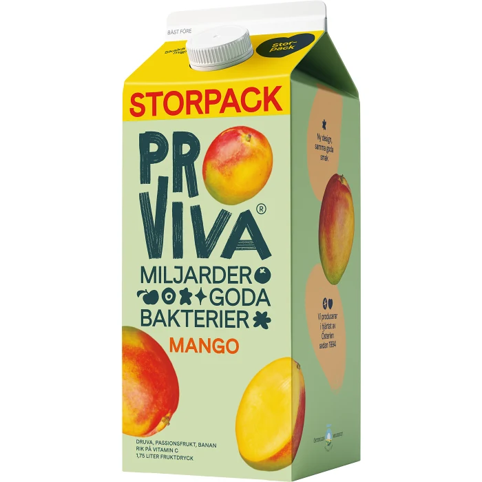 Fruktdryck Mango 1,75l Proviva