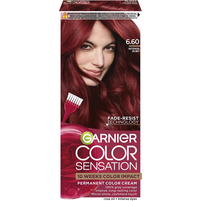 Hårfärg Intense Ruby 6.60 1-p Color Sensation Garnier