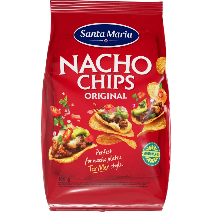Nacho Chips 185g Santa Maria