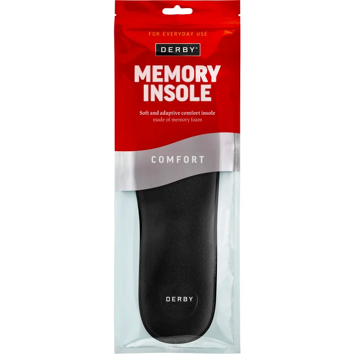 Inläggssula med memoryfoam 42/43 1 par Derby