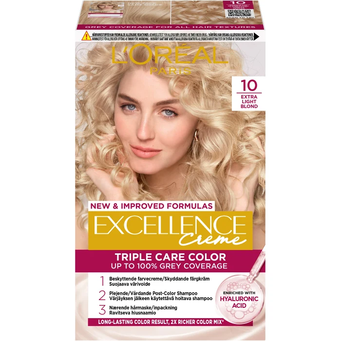 Hårfärg 10 Extra light blonde 1-p Excellence