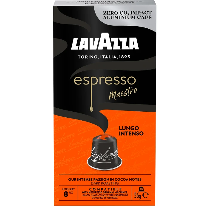 Kaffekapslar Espresso Lungo Intenso 10-p Lavazza