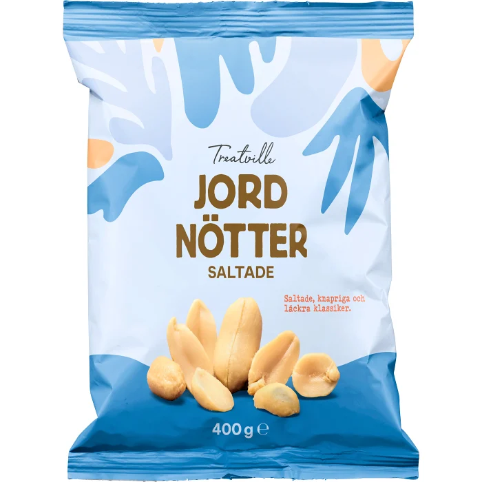 Jordnötter saltade 400g Treatville