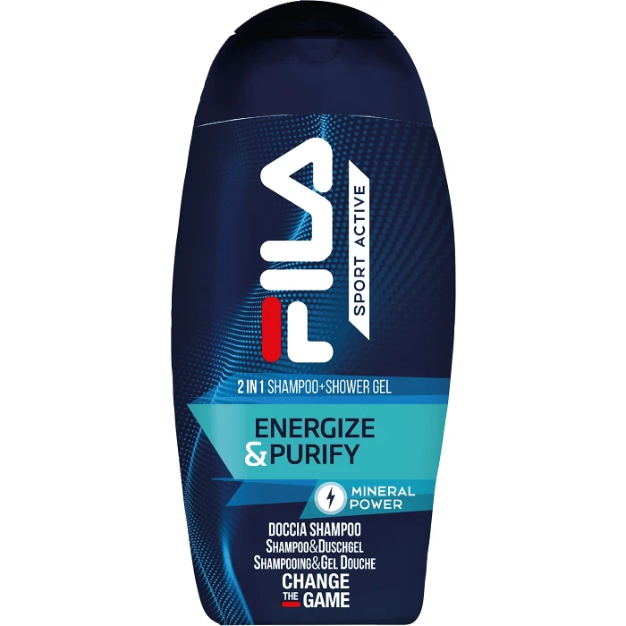 2in1 Schampo&Duschgel Energize&Purify 250ml FILA