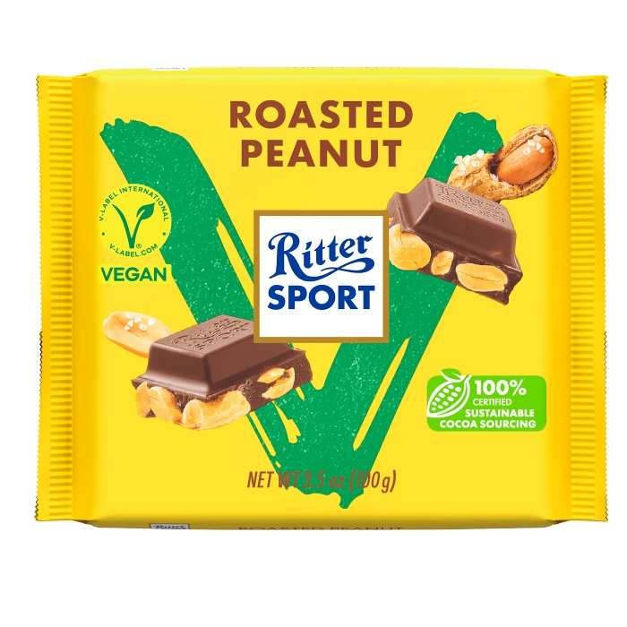 Vegan Roasted Peanut Ritter 100g