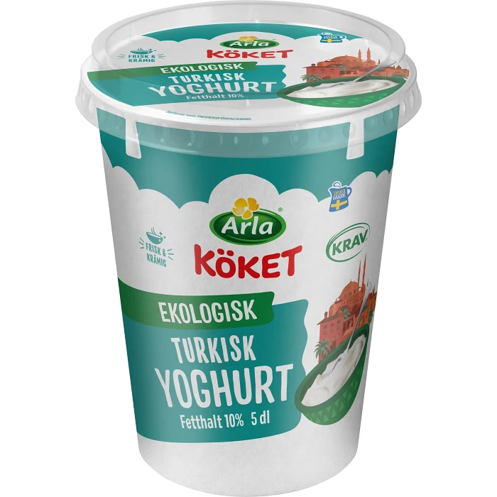 Matyoghurt Turkisk 10% Ekologisk 5dl KRAV Arla Köket®