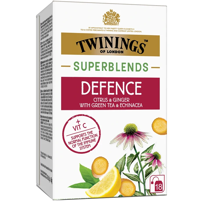 Te Superblends Defence 18p Twinings
