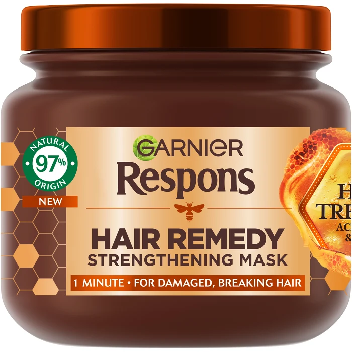 Inpackning Honey Treasures Hair Remedy 340ml Respons