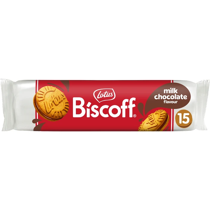 Sandwich Biscoff Milk Choc 150 g Lotus