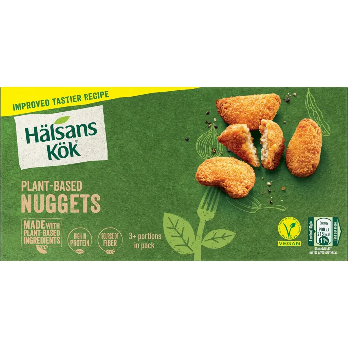 Plant-based Nuggets 300g Hälsans Kök