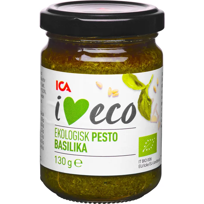 Pesto Ekologisk 130g ICA I love eco