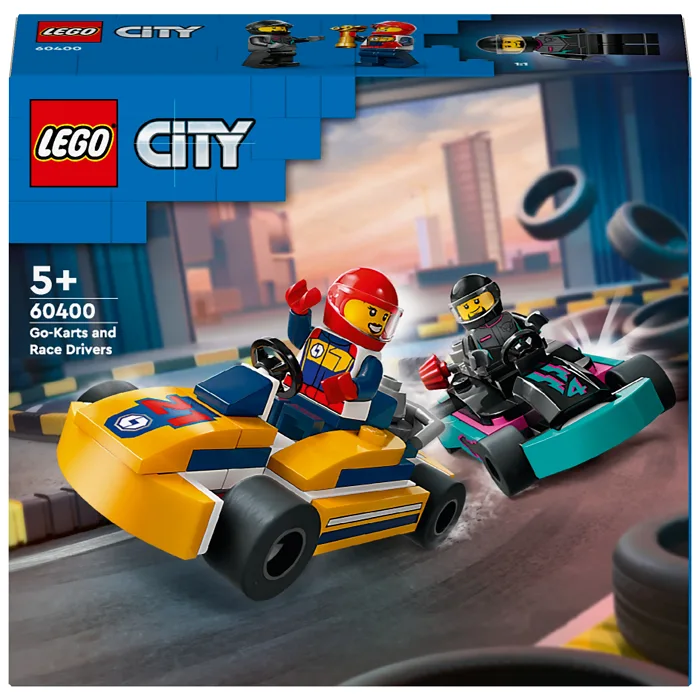 LEGO City Gokarter och racerförare 60400