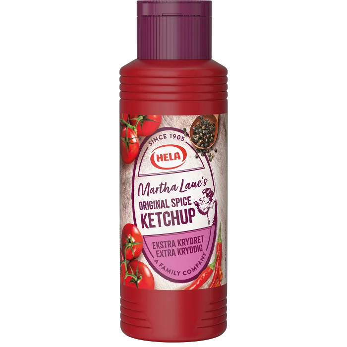 Ketchup Extra Spicy 300ml Hela