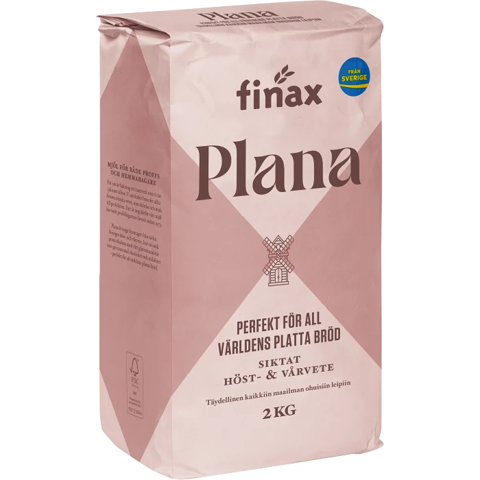 Vetemjöl Plana 2kg Finax