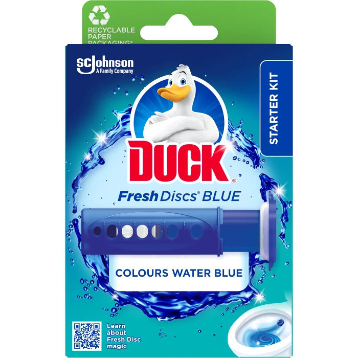 Toalettrengöring Fresh Discs Colour 36 Milliliter Duck