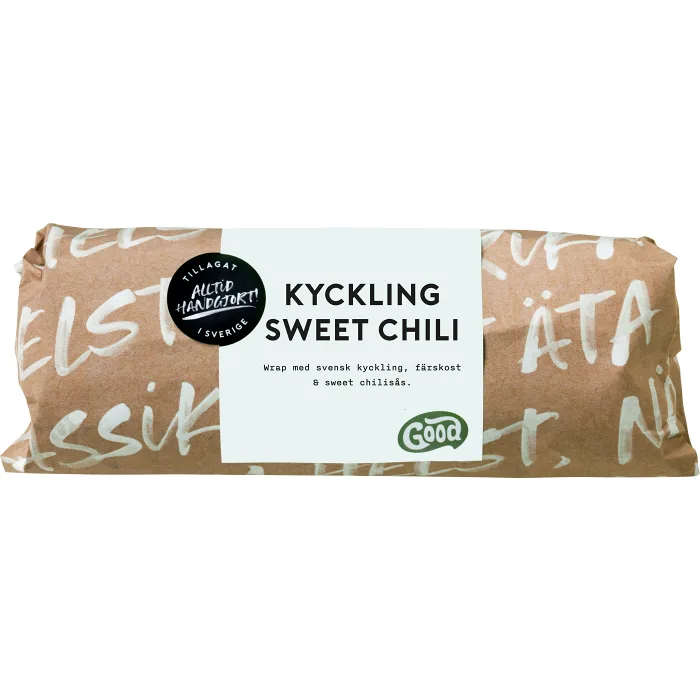 Wrap Kyckling Sweet Chili 245g Good