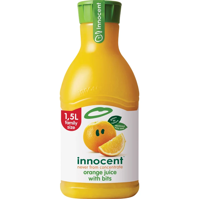 Apelsinjuice med fruktkött 1,5l Innocent