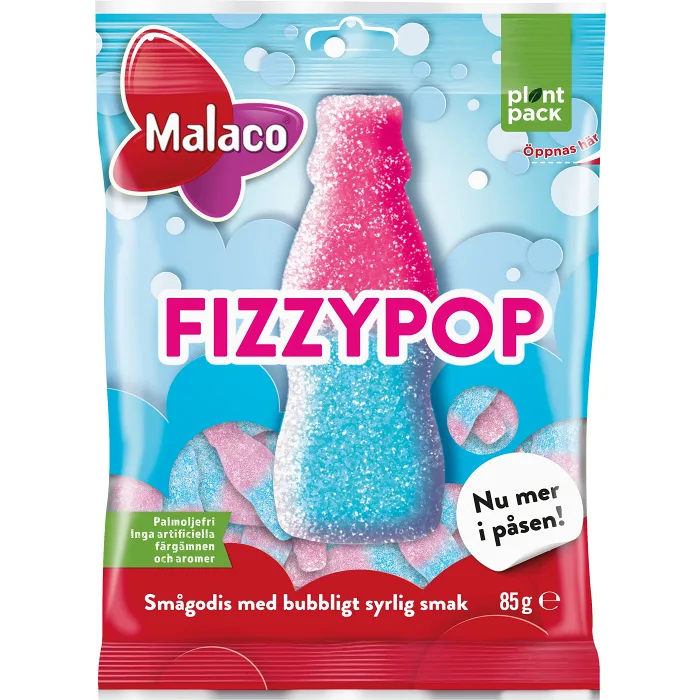 Godispåse Fizzypop 85g Malaco