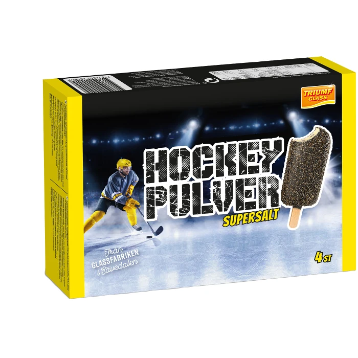 Glass Hockeypulver 4-p Triumf Glass