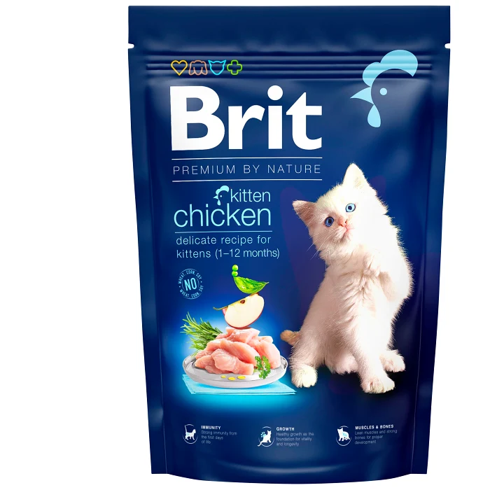 Kattamat Kitten kyckling Gram Brit Premium