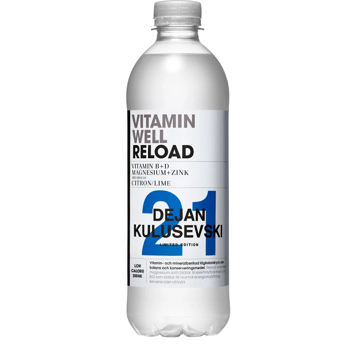 Reload Citron & lime 50cl Vitamin Well