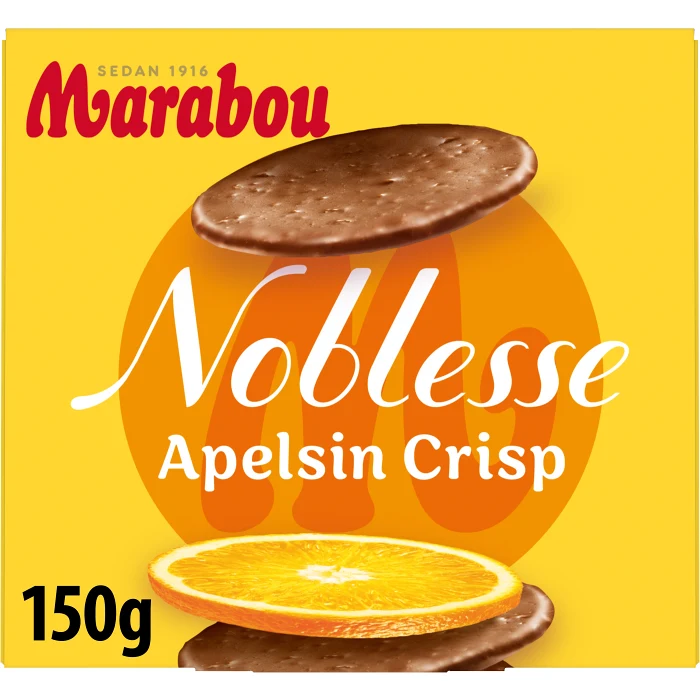 Noblesse Apelsin Crisp 150g Marabou