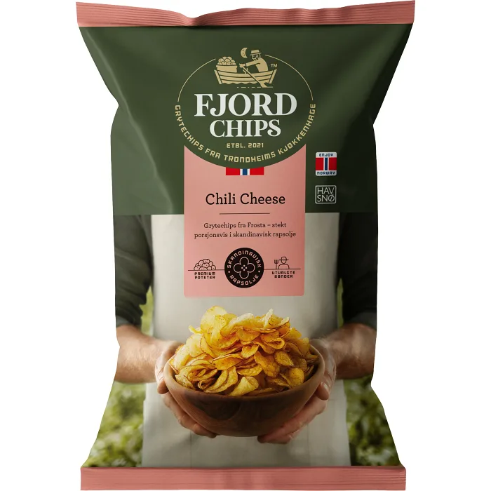 Chips Chili cheese 150g FjordChips