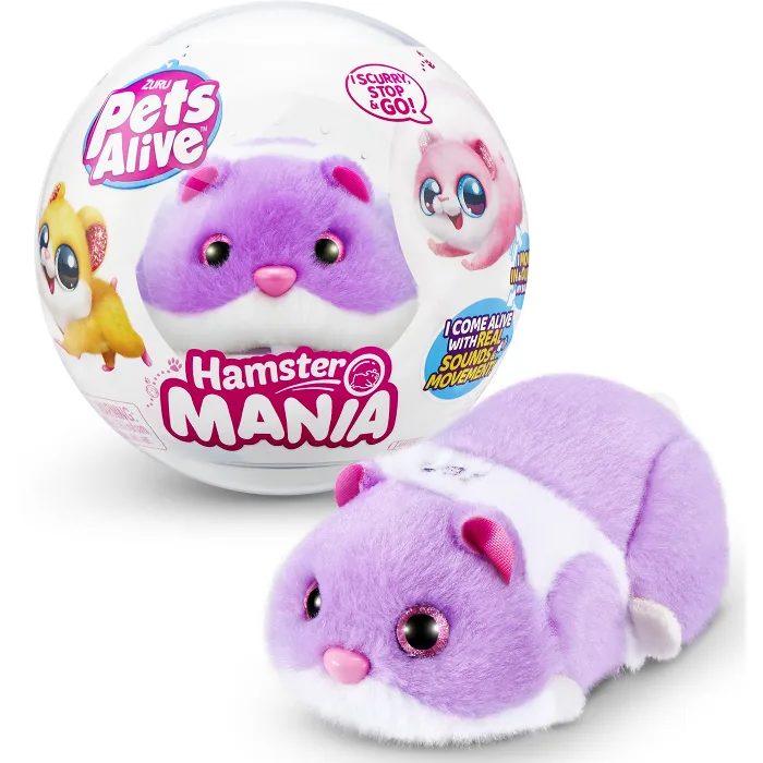 Hamster Mania 9cm Pets Alive